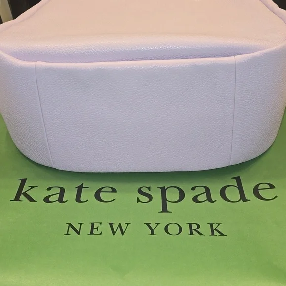 NWT- Kate Spade Kayla Pebbled Leather Large Hobo Lilac